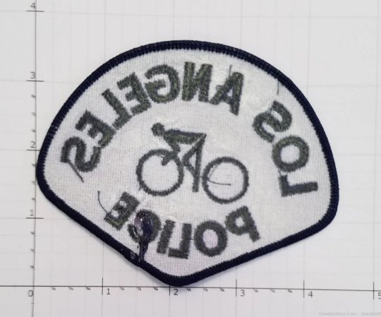 Los Angeles Police Patch Law Enforcement Lapd Bicycle Patrol Yooperflags Com